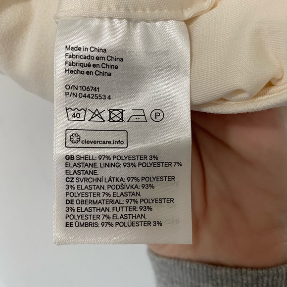 H&M Cream Crop Tank Top - Picture 6 of 6